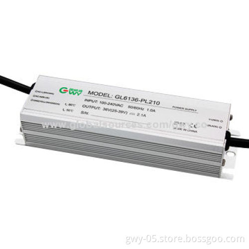 LED Power Supply with Aluminum Case, 166*47.2*32mm